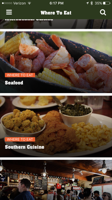 US Mississippi Gulf Coast Shrimp Trail App Eating