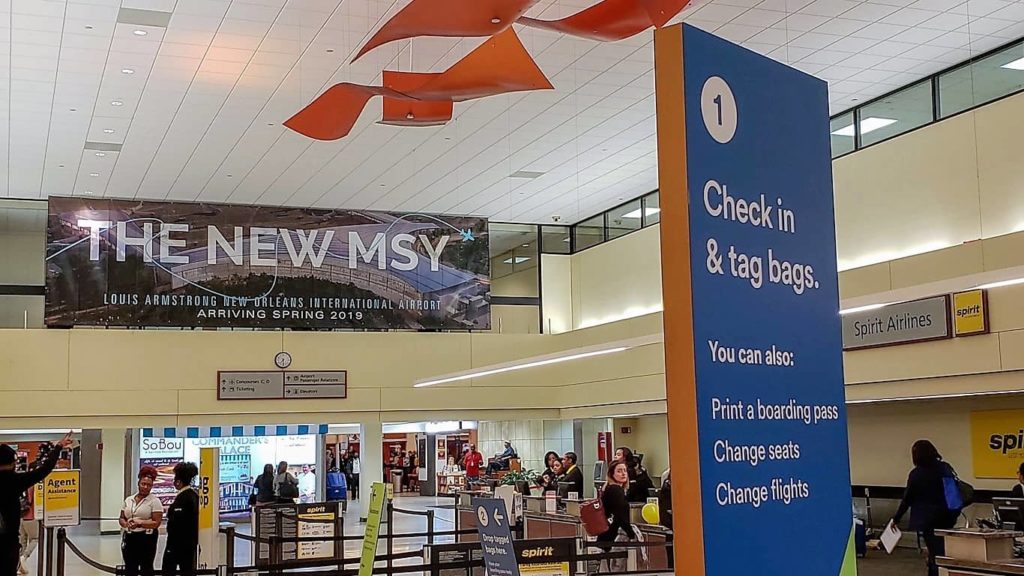 The New Louis Armstrong International Airport Terminal (MSY) - New Orleans  Louisiana 