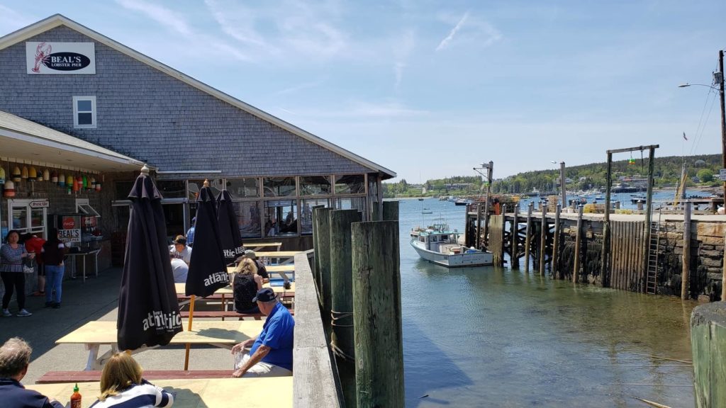 Beal's Lobster Pier, Southwest Harbor, ME OurTravelCafe.com