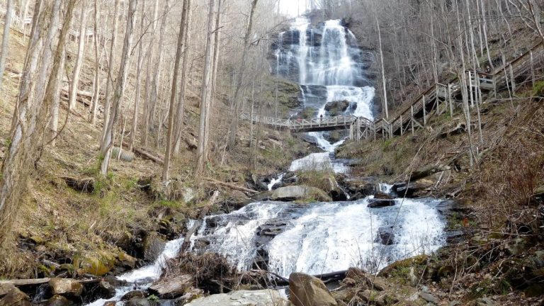 Short Hikes to Tall Georgia Waterfalls