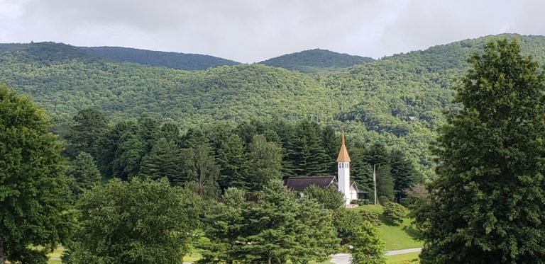 Church on a mountain side Sky Valley GA