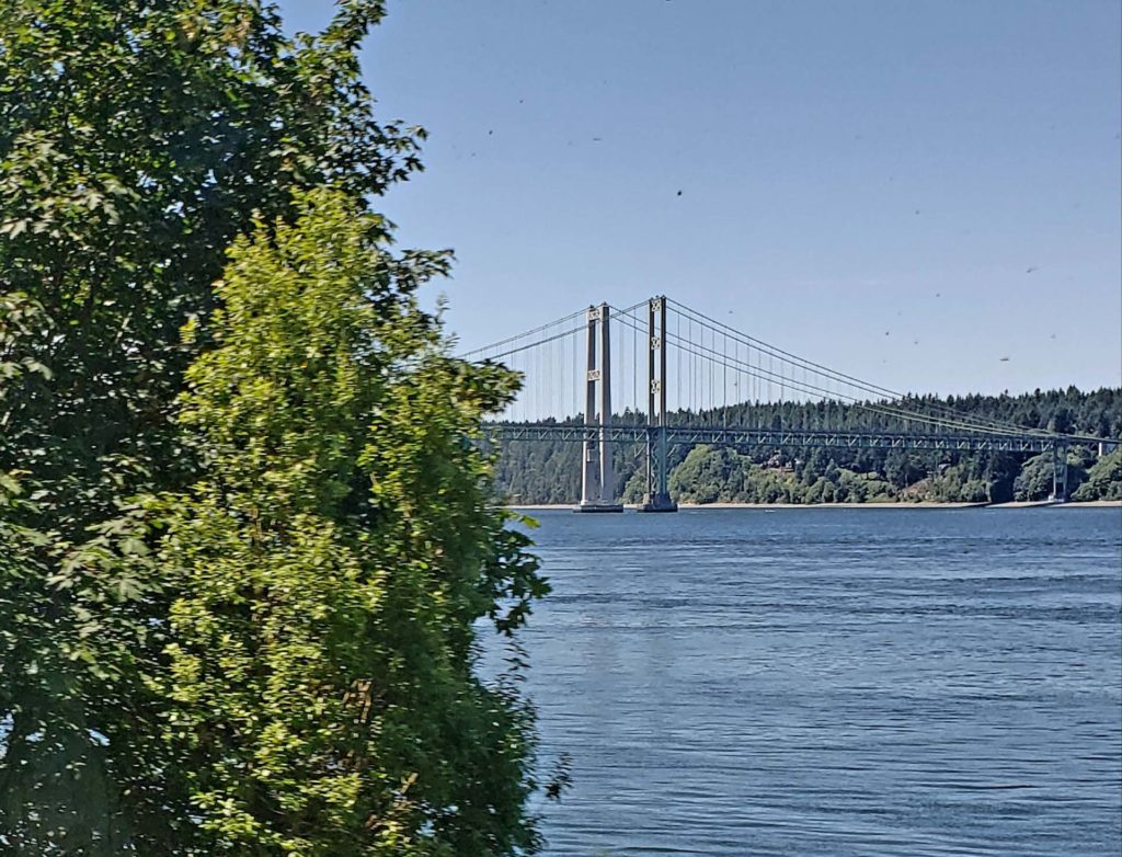 Tacoma Narrows twin bridges