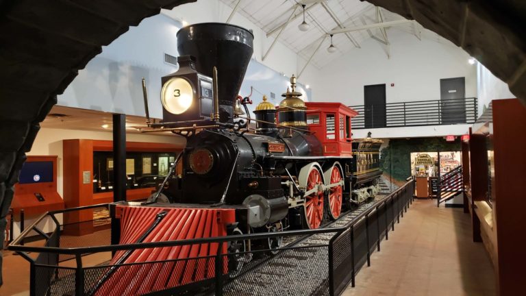 train museum history tour in Kennesaw Georgia