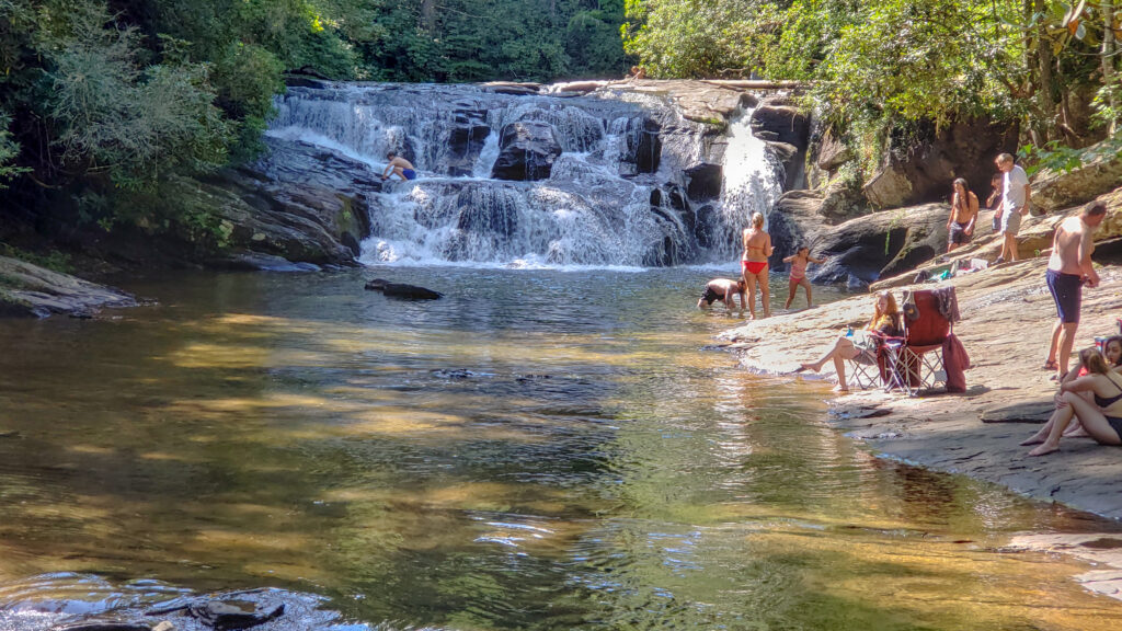 Helton Creek near Vogel State Park