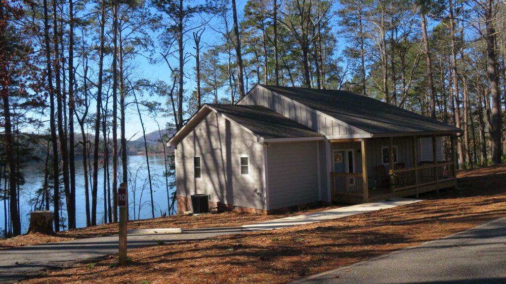 Fun family adventures at state park cabin